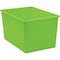 Teacher Created Resources Storage Bin, Plastic, Lime Green, 3 PK 20429 - alternate 2